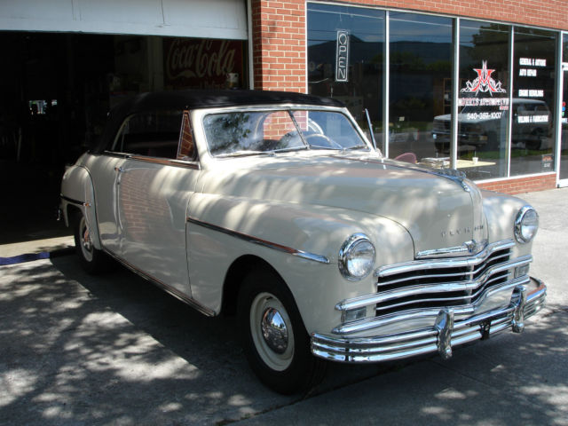 1949 plymouth super deluxe convertible