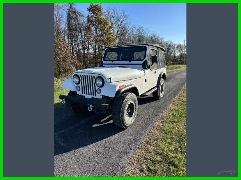 1980 jeep cj-7 no reserve
