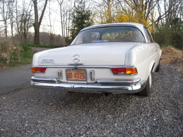 1966 220se 2.8 coupe w111, new 12 piece wood, restored