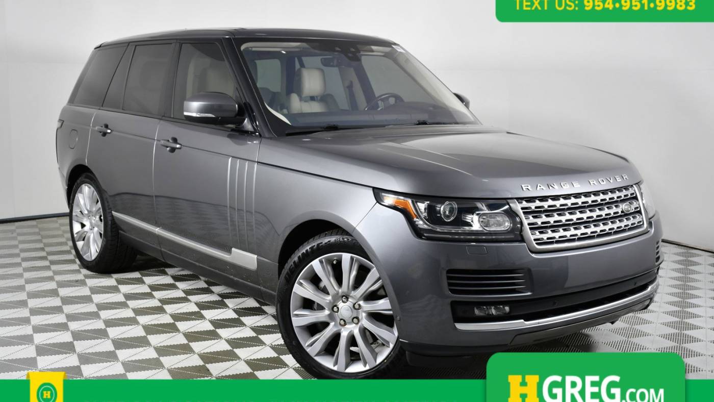 2017 land rover range rover supercharged