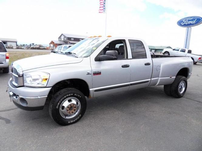 2007 dodge ram pickup 3500 slt 4x4 slt 4dr quad cab lb for sale in heath, montana