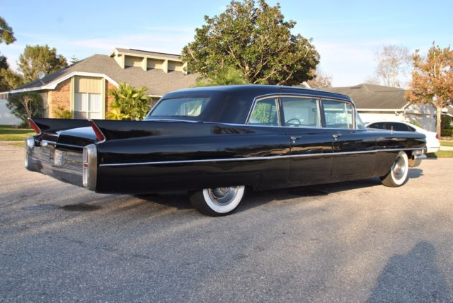 1963 cadillac fleetwood 75 limo no reserve