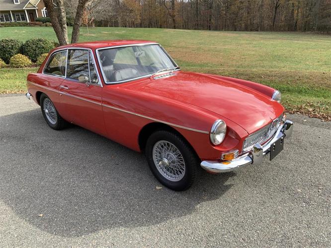 1966 mg mgb gt in powhatan, virginia