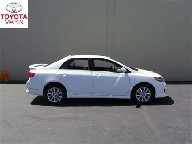2010 toyota corolla s..sporty!!..one owner in san rafael, ca