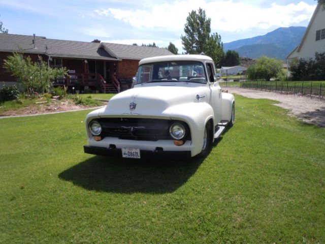 1956 ford custom flatbed truck