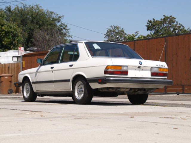 1986 bmw 528e classic barnyard find collectible collectable rare e28 low miles