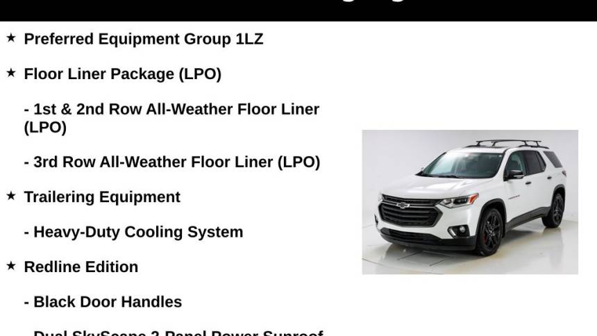 2018 chevrolet traverse premier