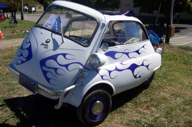 1957 bmw isetta 300 micro-car bubble-car