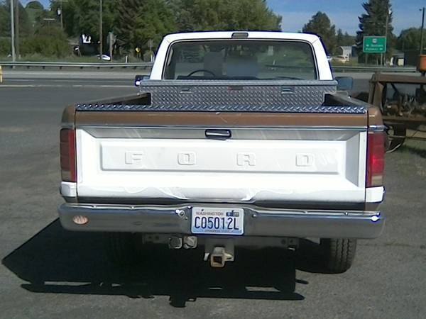 1984 ford f250 2 wd 351 automatic great condition