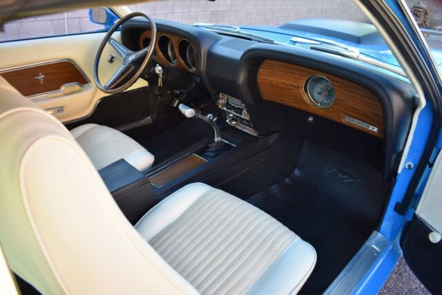 1970 ford mustang boss 429 - grabber blue, documented, ready for concours