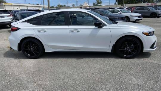 new 2024 honda civic sport hatchback cvt