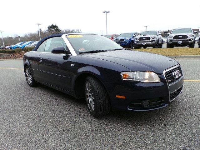 2009 audi a4 2.0t 2.0t 2dr convertible cvt for sale in north kingstown, rhode island