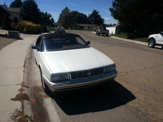 1990.5 cadillac allante value leader convertible 2-door 4.5l