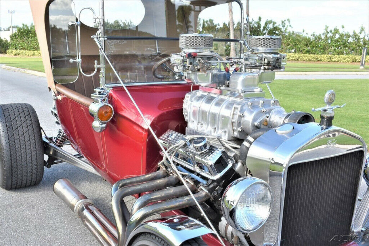 impressive 1914 ford t-bucket 406ci automatic gm 671 blower lots of upgrades