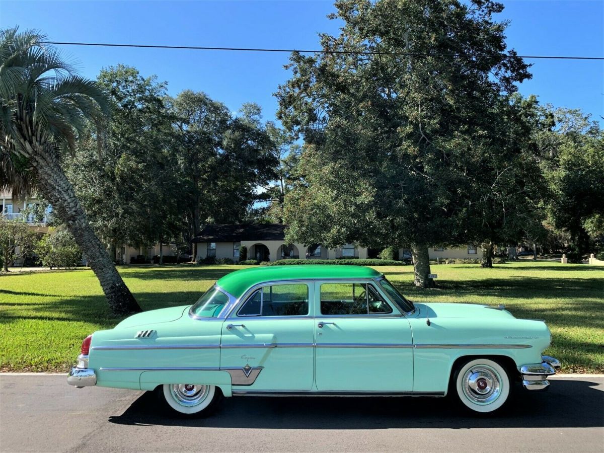 beautiful original 1954 lincoln capri sedan (1954 1955 1956 fomoco ford mercury)