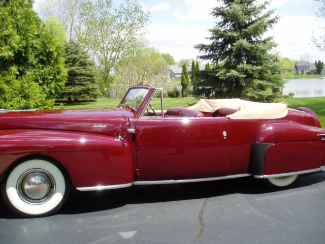 1947 lincoln continental cabrolet