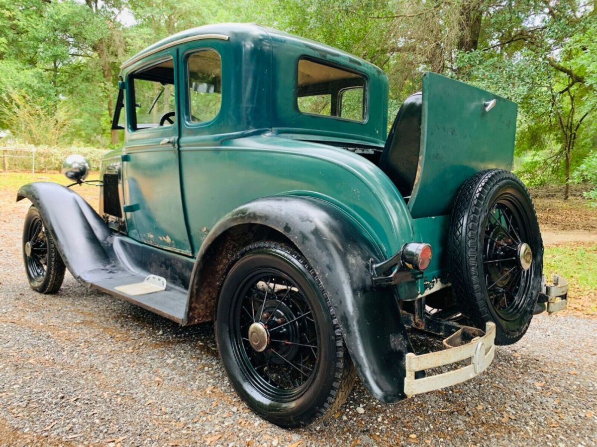 1930 ford model a coupe rumble hot street rod garage barn find not t no reserve