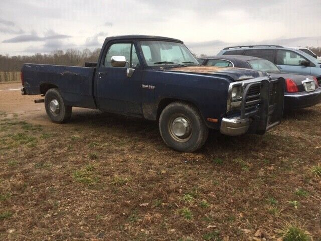 ol' blue - 1991 dodge d 250 diesel