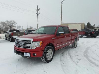 2012 ford f-150 platinum 4x4 platinum 4dr supercrew styleside 5.5 ft. sb for sale in wolf point, montana