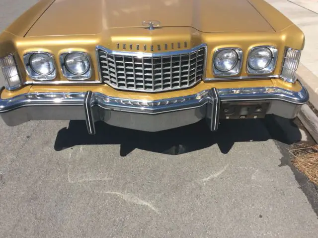 one owner barn find 75 thunderbird in amazing condition