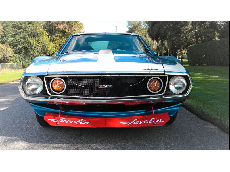 amc amx javelin javelin mark donohue/penske sunoco tribute
