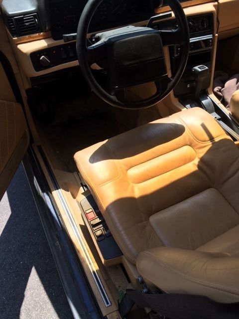 1991 volvo bertone coupe clean