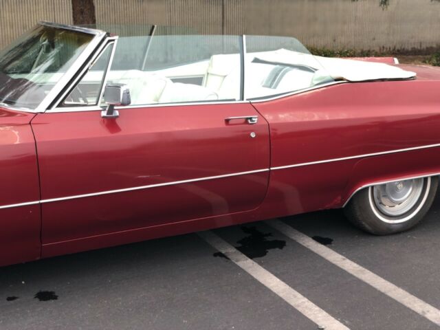1968 cadillac deville convertible strong motor