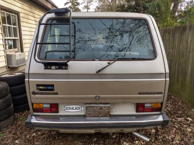 1985 volkswagen vanagon gl 1.9 waterboxer manual hard top daily driver oldbutfun