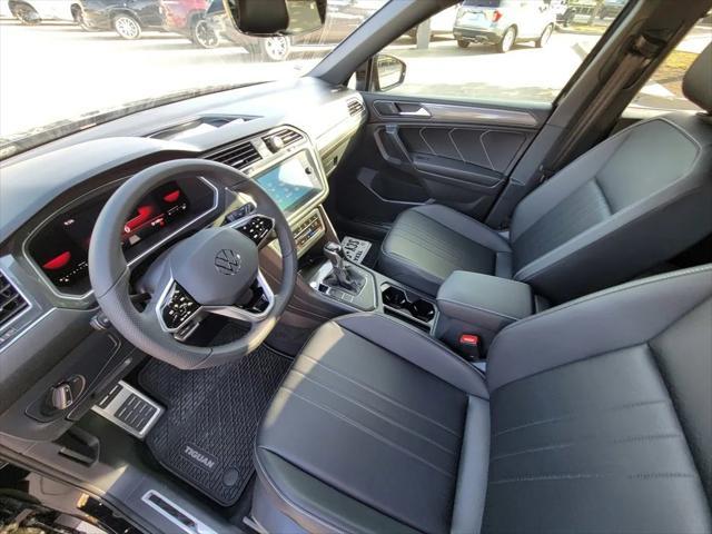 2022 volkswagen tiguan 2.0t se r-line black