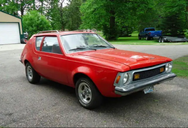 1973 amc gremlin, rebuilt 258 engine, solid body!!!