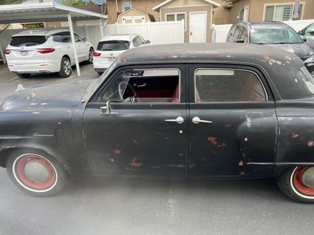 1950 studebaker champion sedan black rwd manual