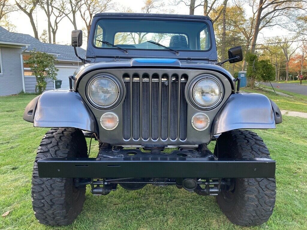1982 jeep cj8 scrambler 81,377 miles, 81,377 miles gray pickup 4.2l inline 6 man
