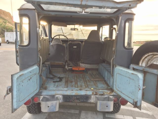 rare "barn find" 1970 toyota landcruiser fj40