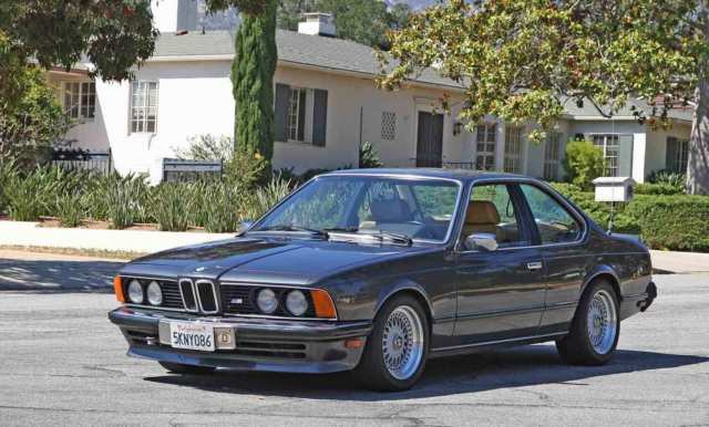 superb 1980 bmw euro 635csi 5 speed m90 engine 76k and california since 1985