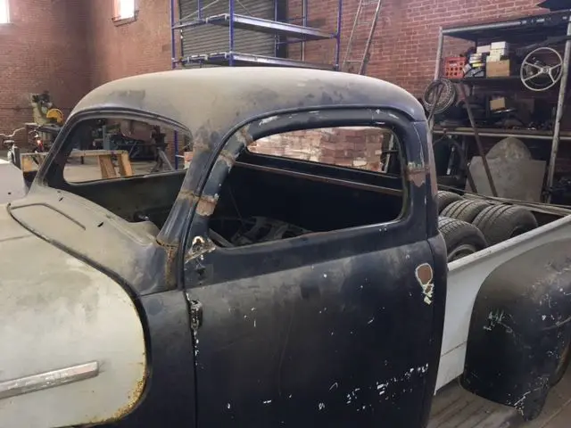 1951 ford f100- chopped, cool project