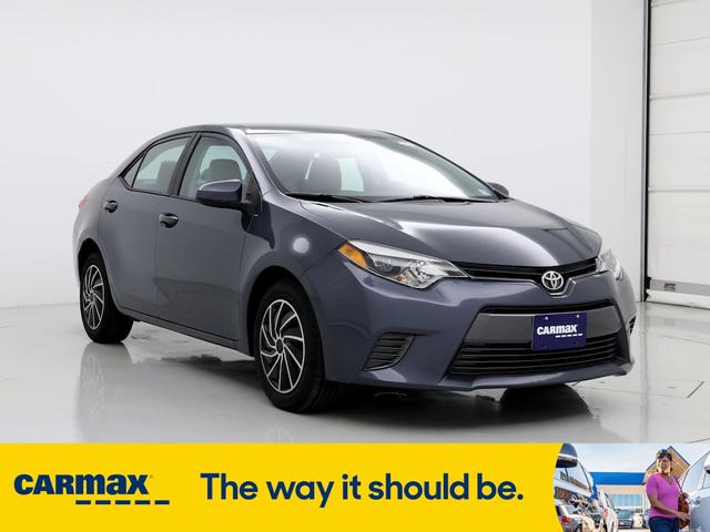 2016 toyota corolla le