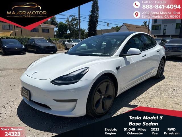 2023 tesla model 3 standard range