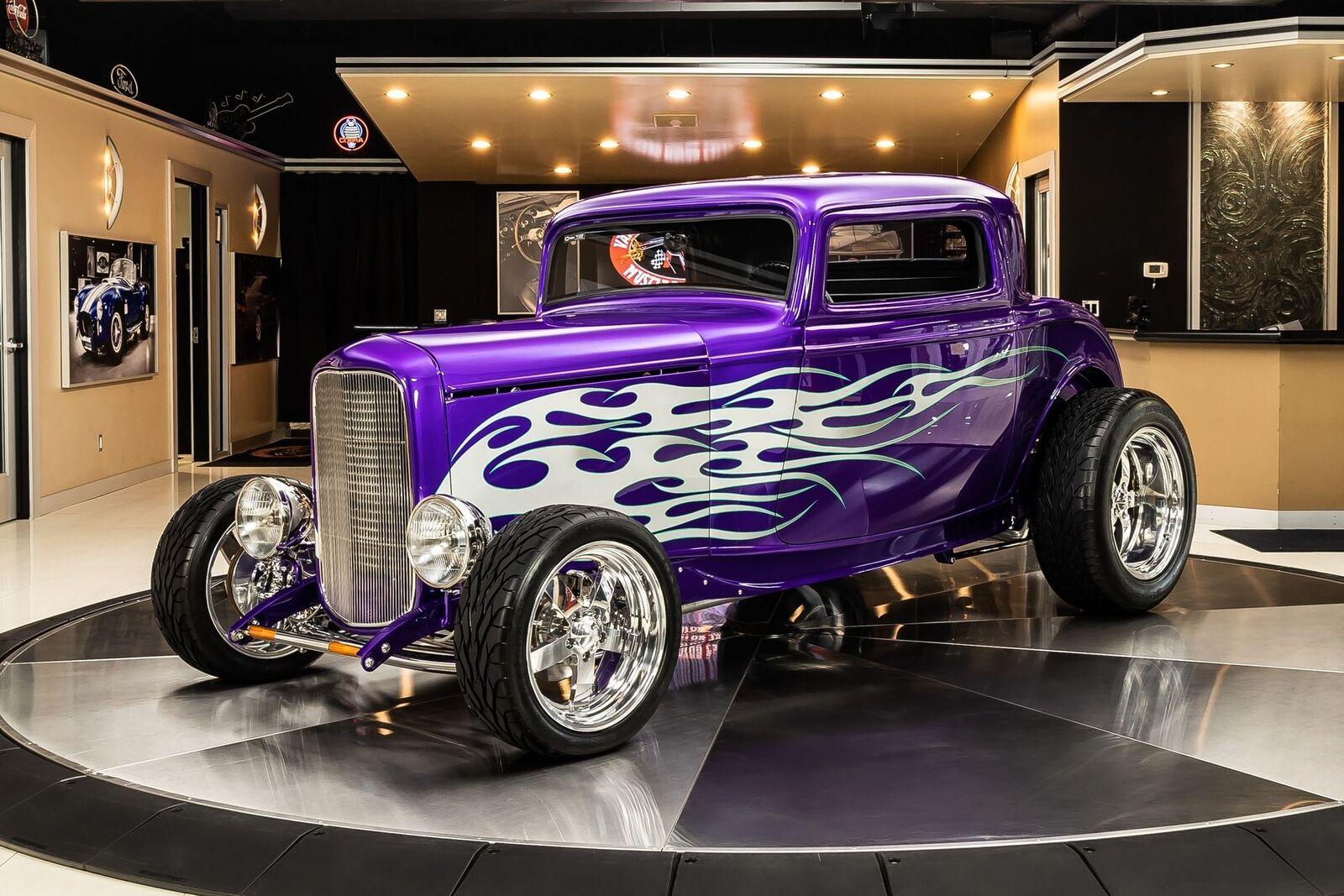 1932 ford 3-window coupe street rod 350 v8