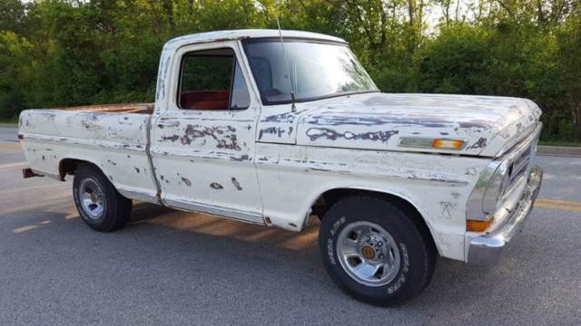 1972 ford f-100, white with 86000 miles available now!