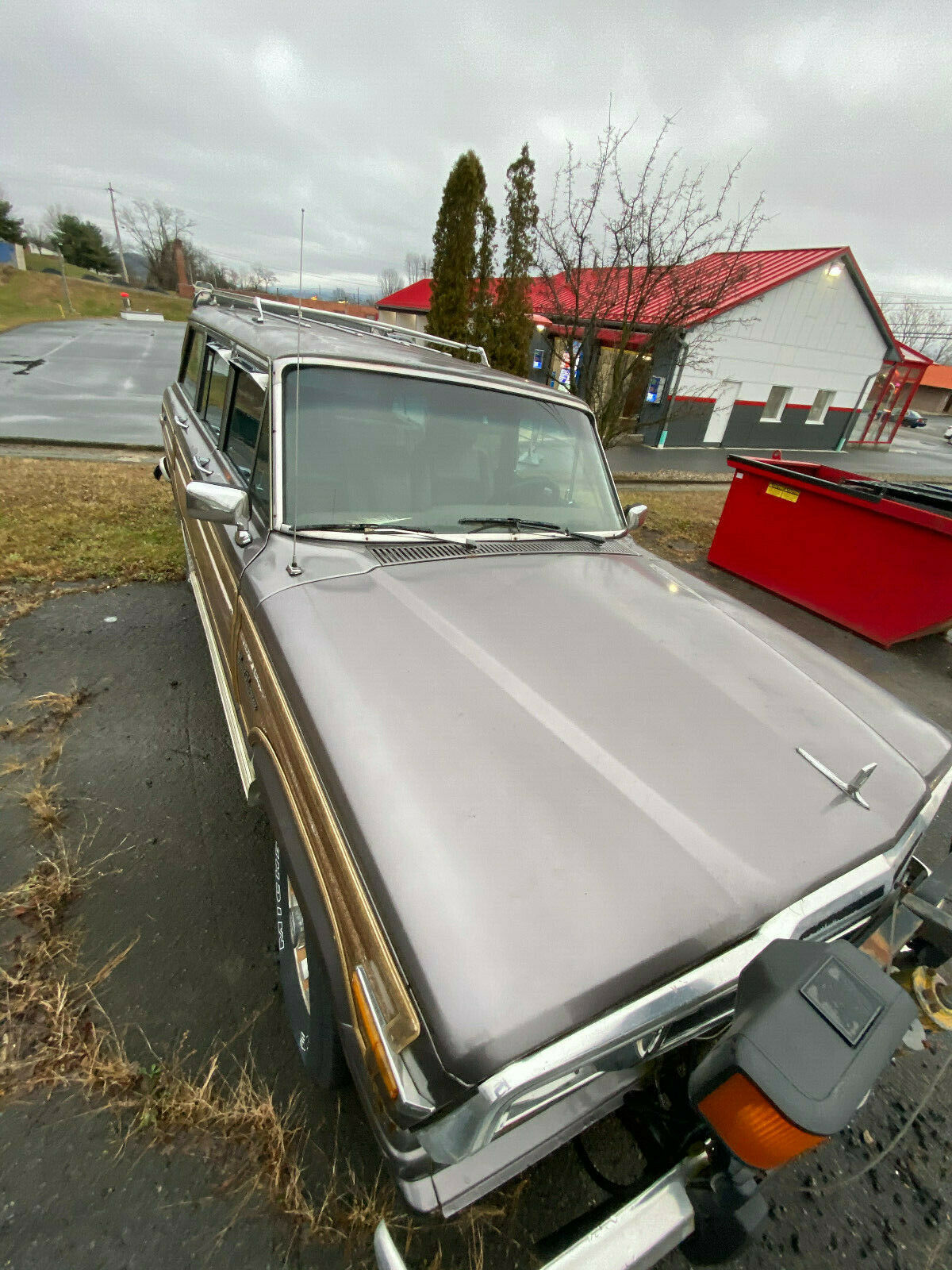 1989 jeep grand wagoneer 5.9l v8 4x4 w/ snow plow!
