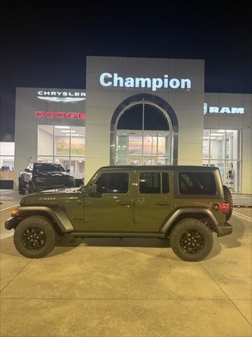 2021 jeep wrangler willys