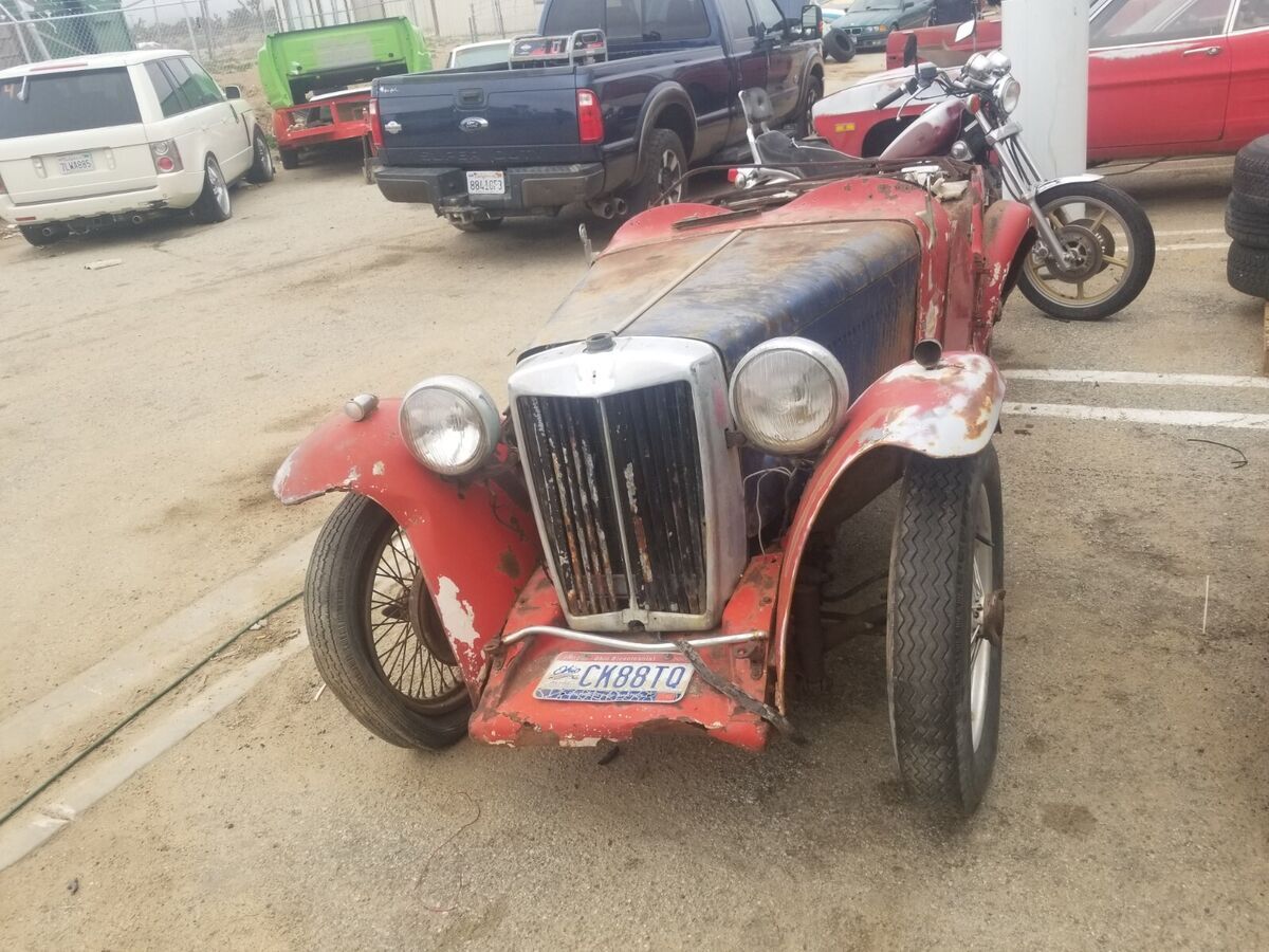 vintage 1947 mg tc complete