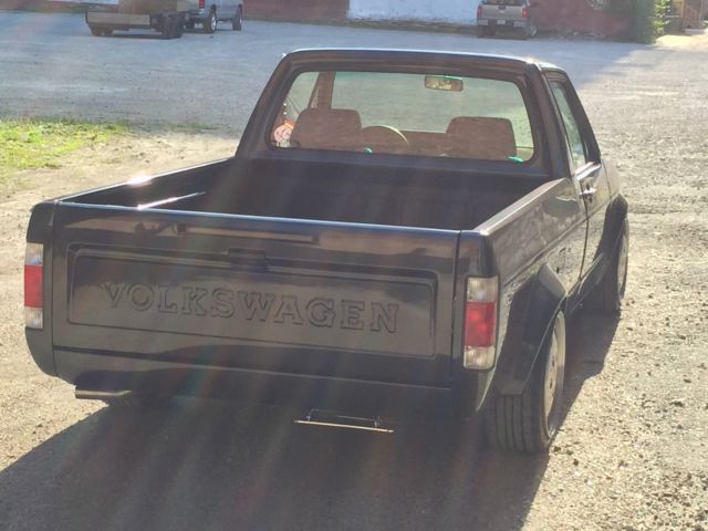 1982 rabbit pickup "caddy" completely restored showtruck