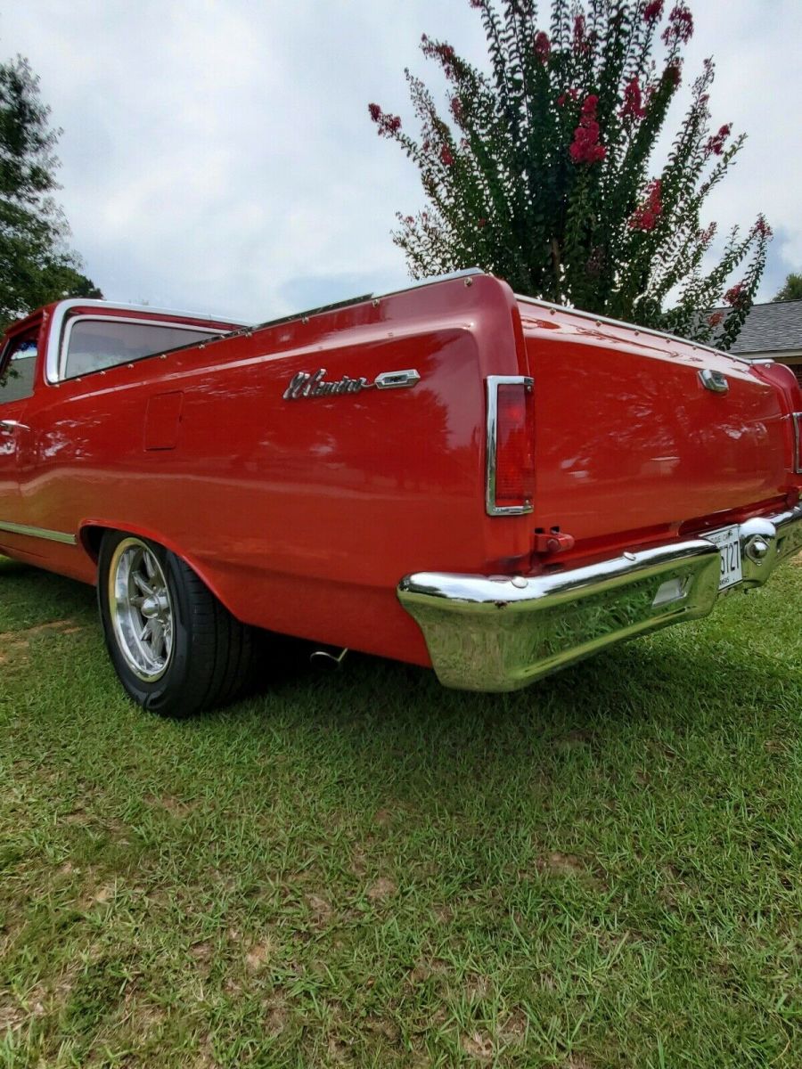 1965 chevrolet el camino red rwd manual