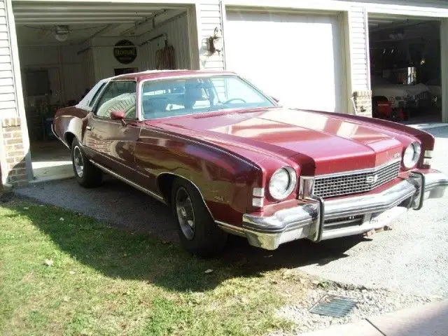 1973 chevrolet monte carlo 37k original miles