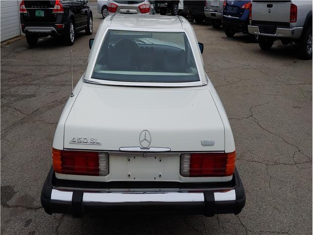 1979 mercedes benz 450sl 4.5l coupe roadster auto white blue leather