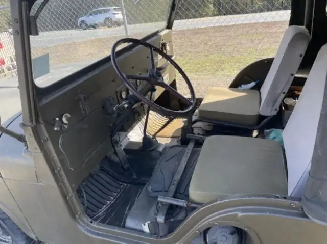 1955 jeep willy's army jeep restored with matching trailer