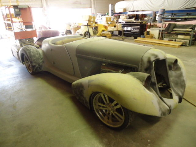 one of a kind auburn boattail resto mod custom hot rod