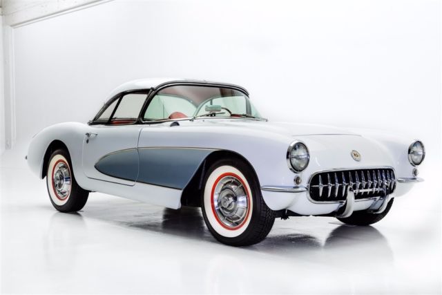 1957 chevrolet corvette frame off 4 speed (winter clearance sale $79,900)