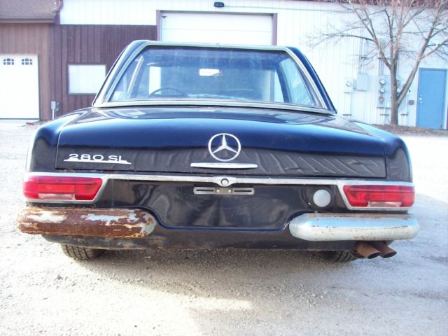 1968 mercedes benz 280sl. original. needs restored